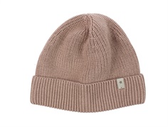 Huttelihut dusty rose wool beanie
